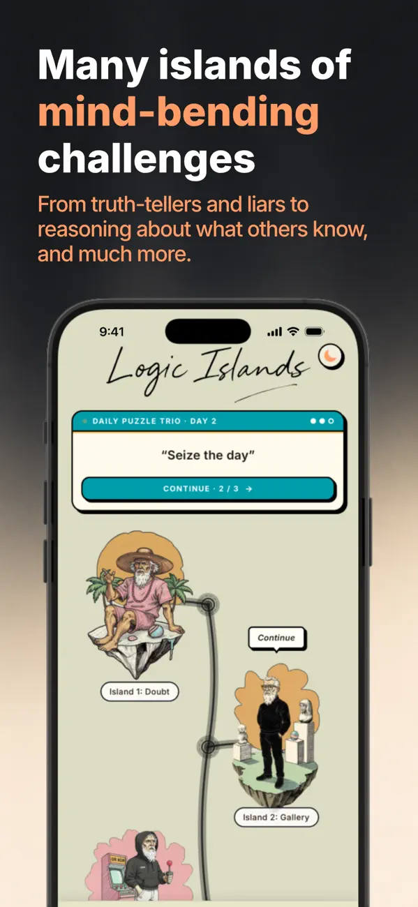 Logic Islands: Deduction Game