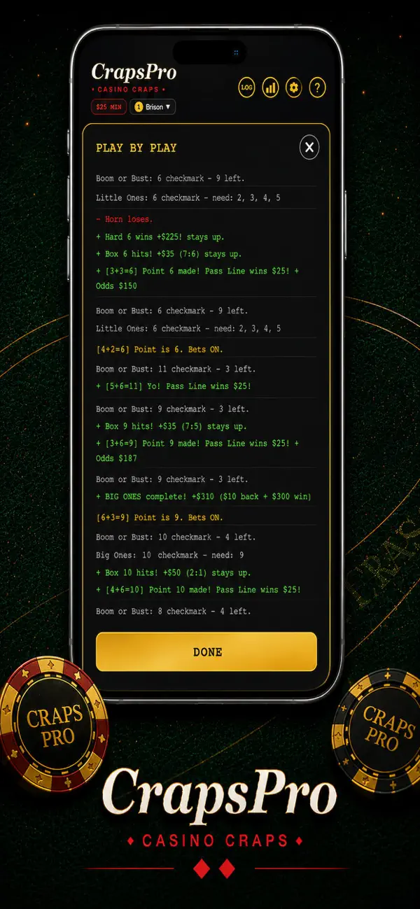 CrapsPro: Casino Craps