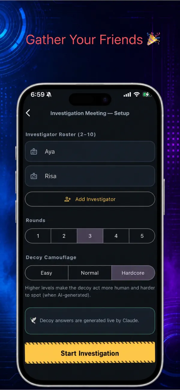 Otorisousa-decoy investigation