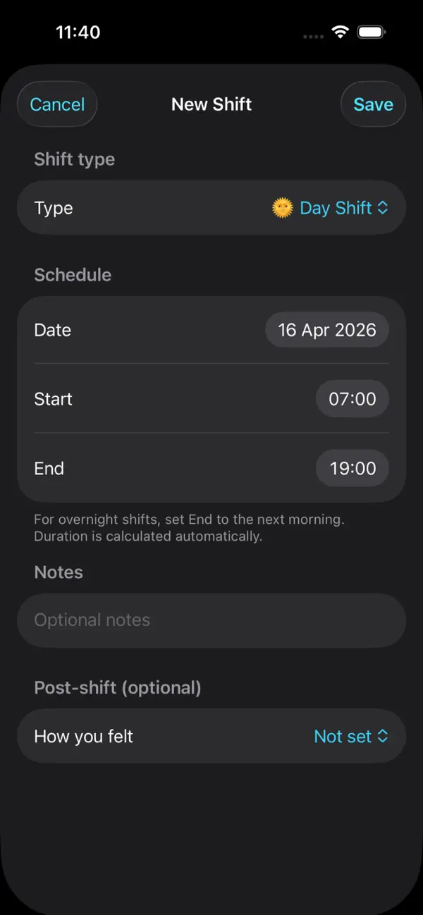 ShiftFlow Work Plan