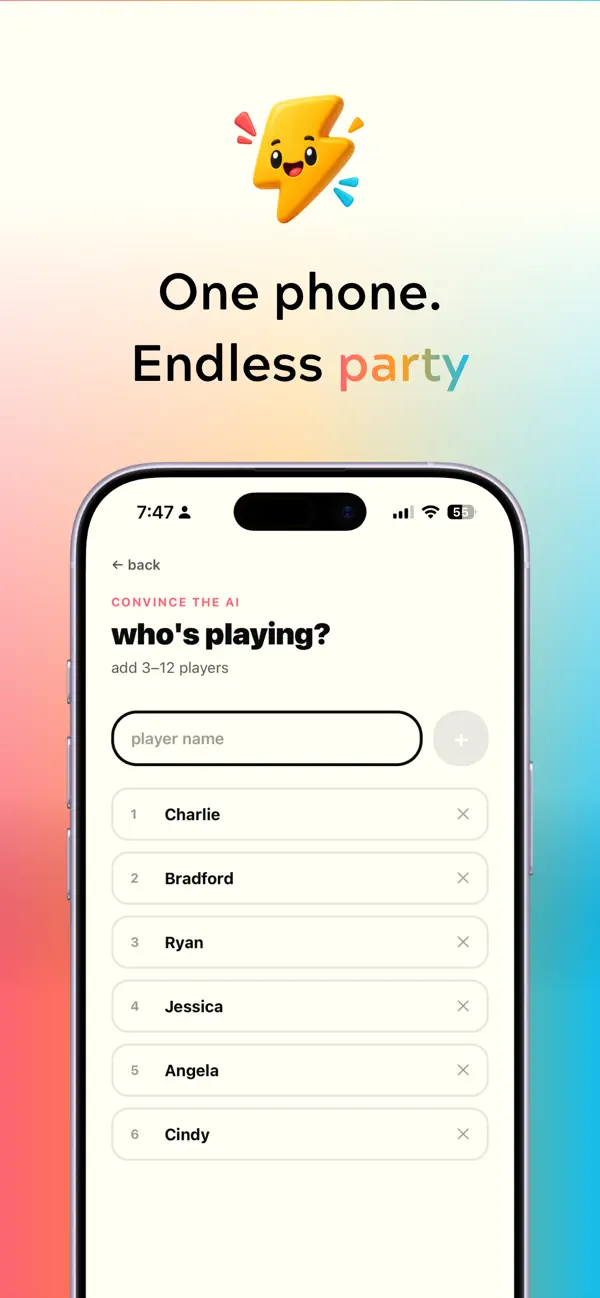 zapp: irl party games