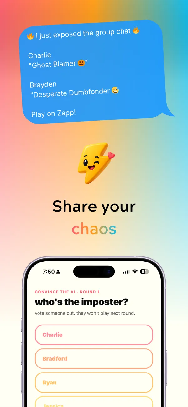 zapp: irl party games