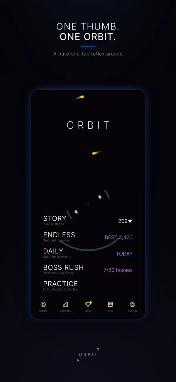 Orbit: Pure Reflex Arcade