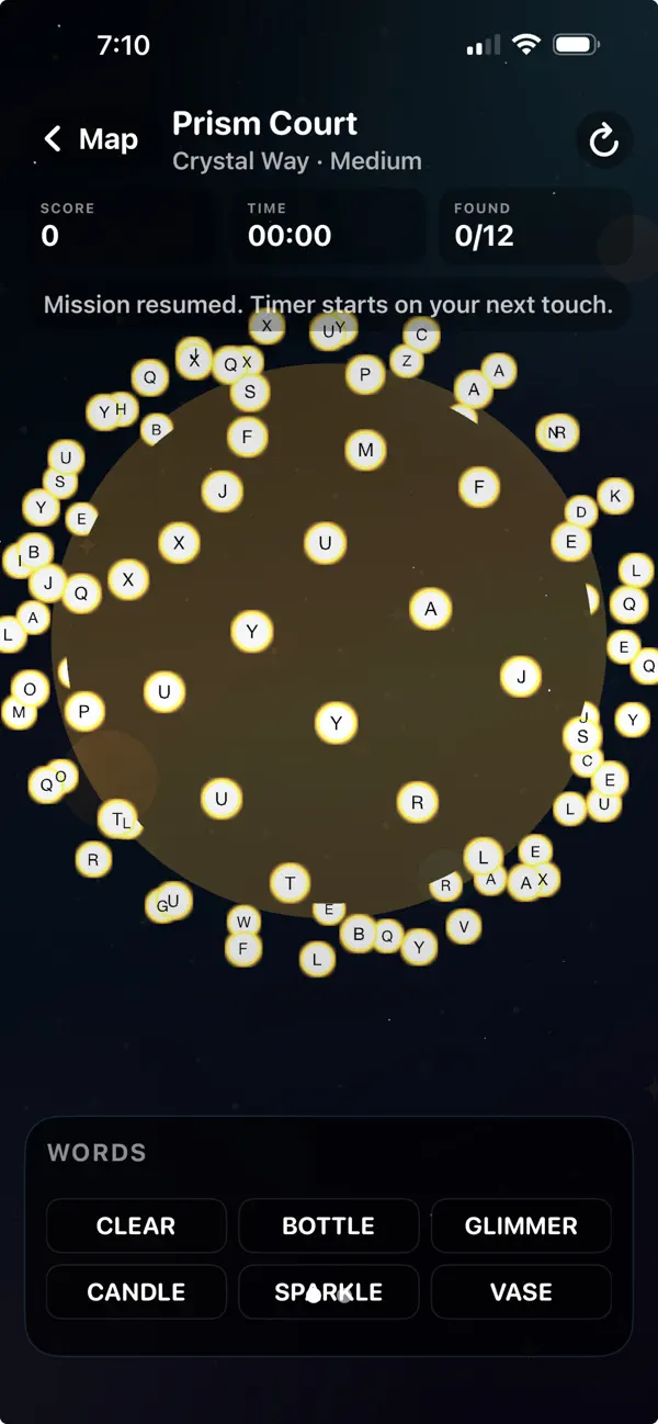 Orbital Word Search