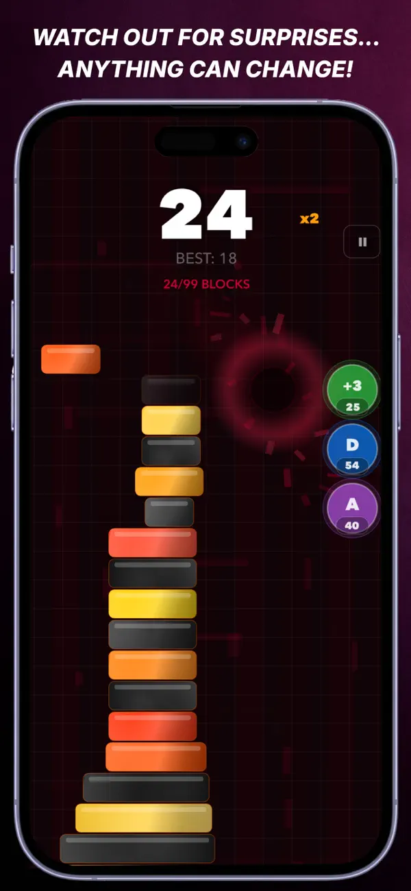 Drop to Sky: Tower Stack Game