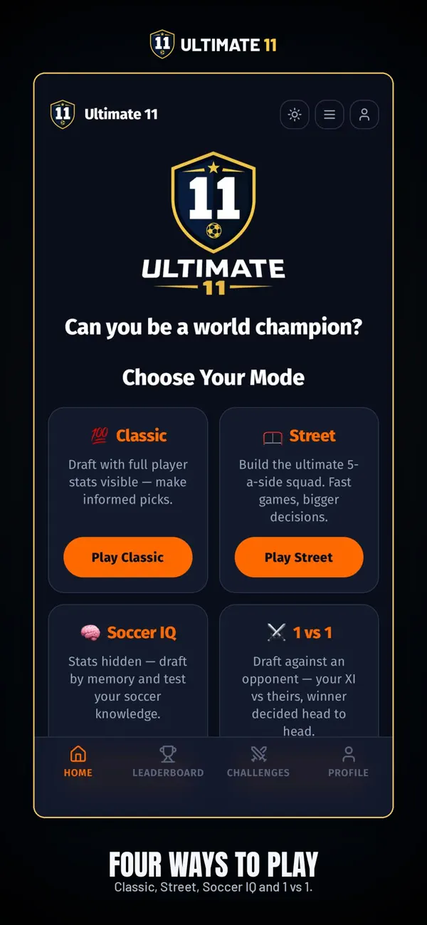 Ultimate 11