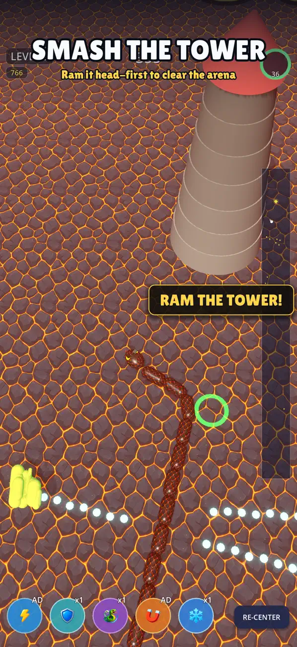 Snake Smash 3D: Tower Crush
