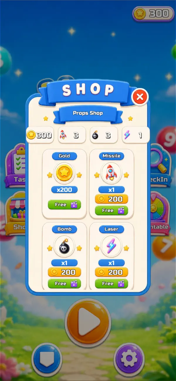 Number Ricochet Puzzle