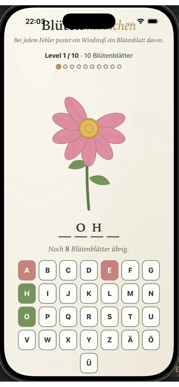 Blütenmännchen