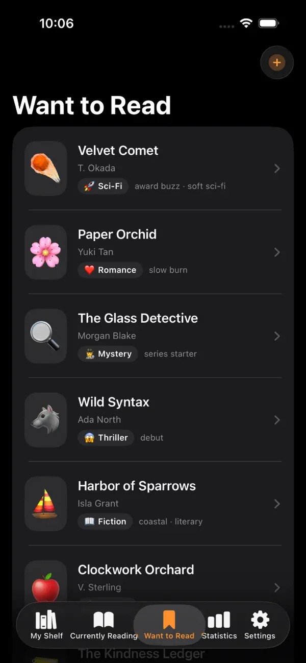 BookBloom Reading Tracker