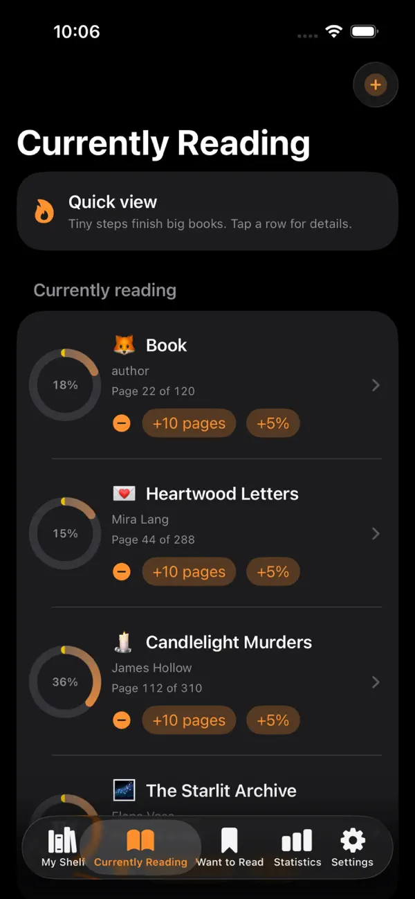 BookBloom Reading Tracker