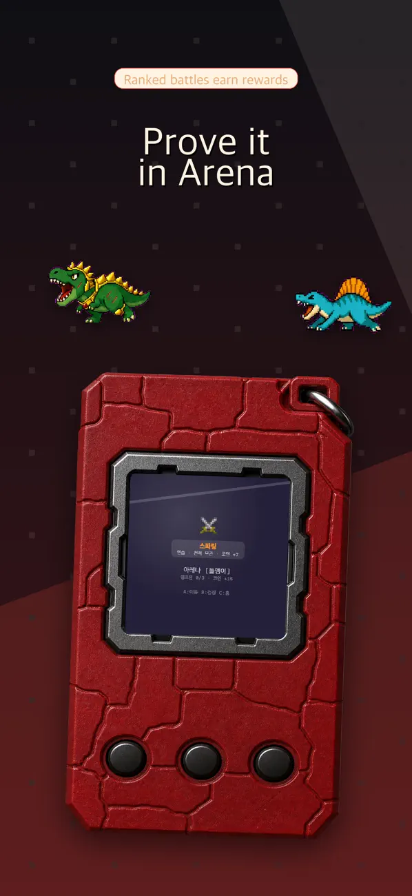 Dino Battler: Pixel Pet Game