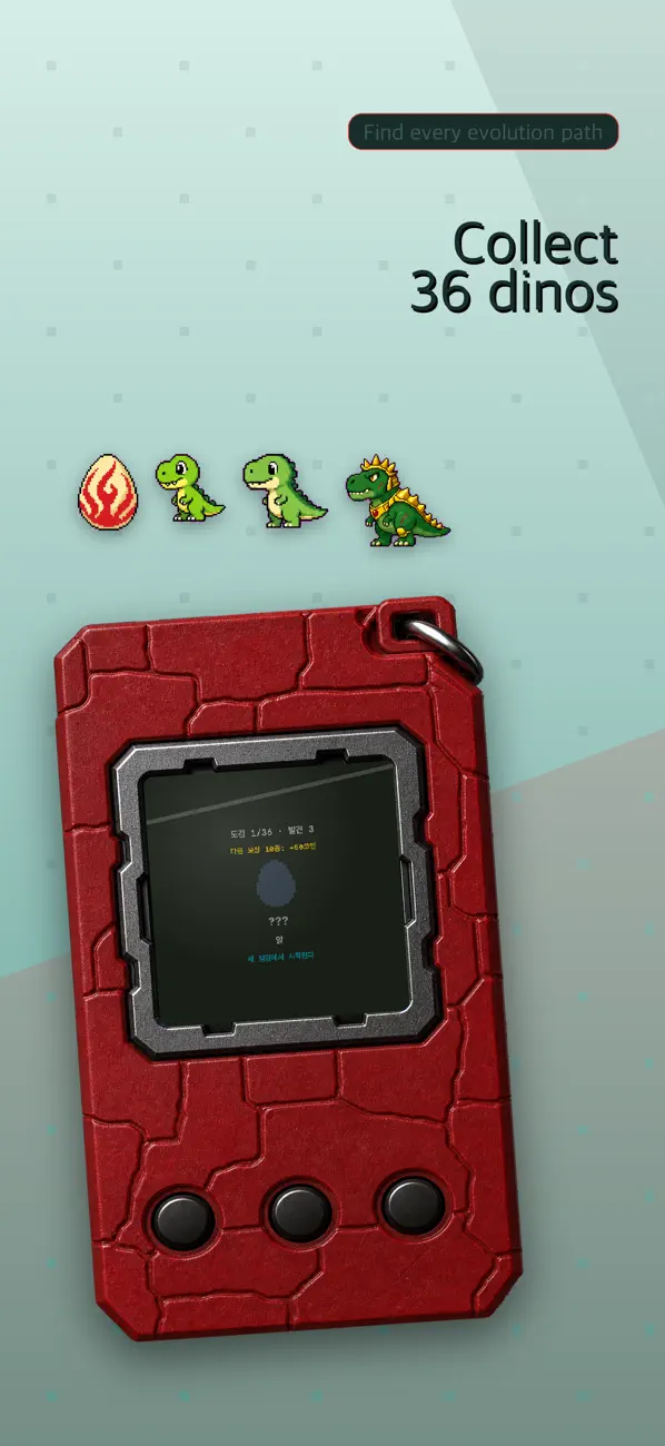 Dino Battler: Pixel Pet Game