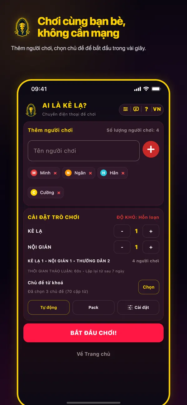 Ai Là Kẻ Lạ?