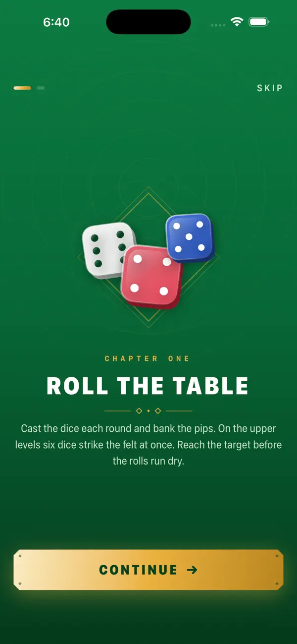 Dicedeck Roll Draw