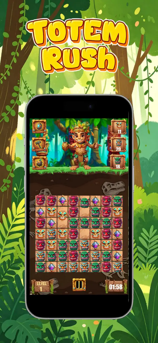 Totem Rush: Match3
