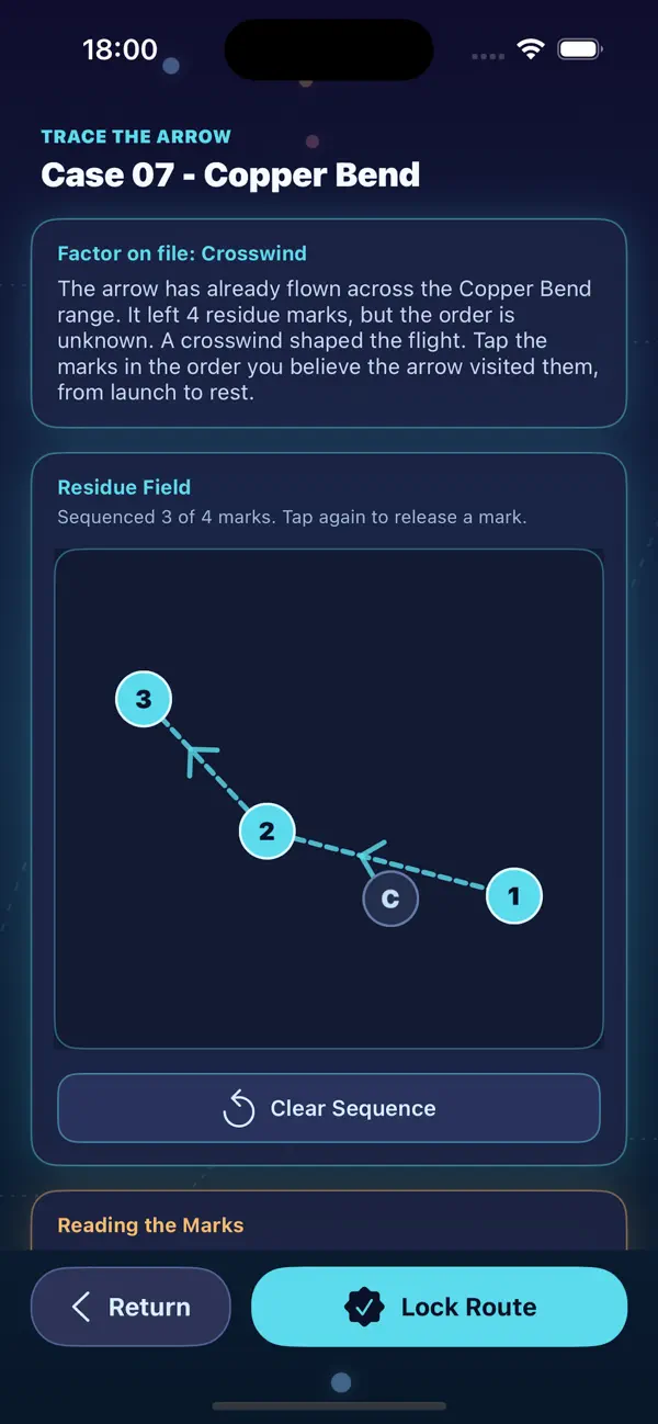 Trace the Arrow