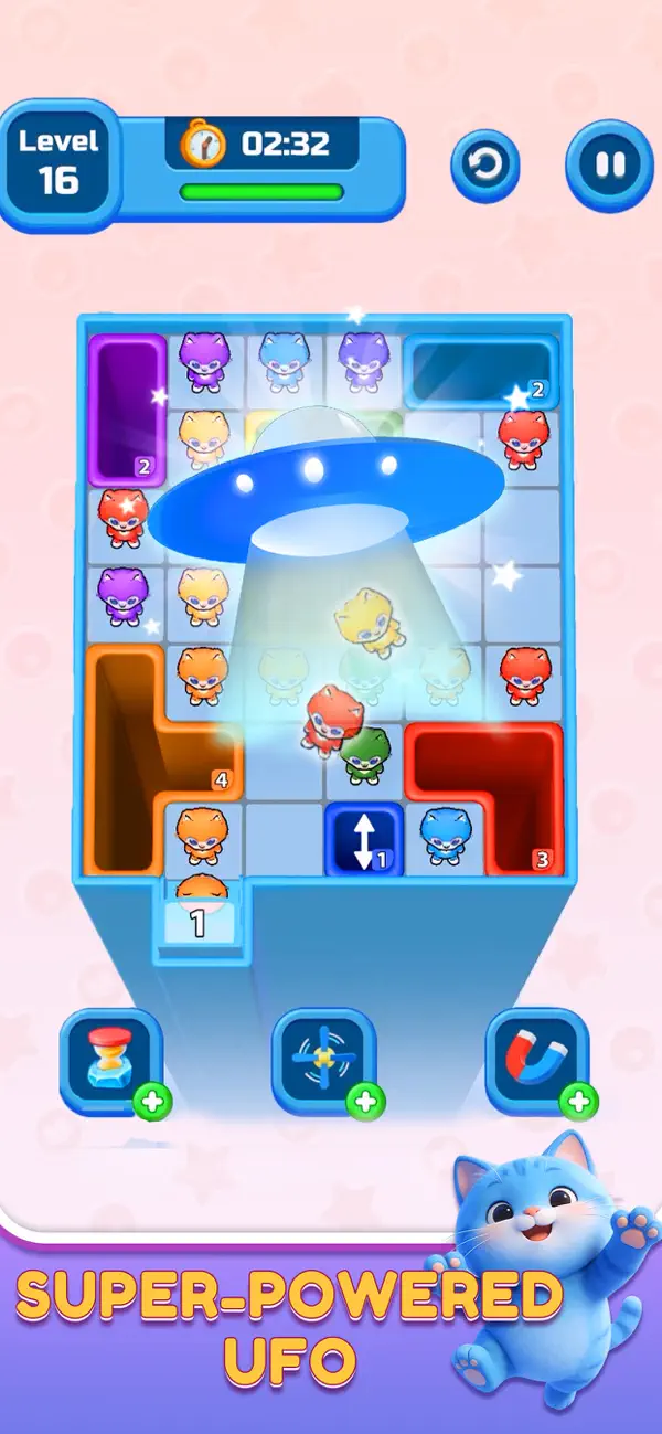 Cat Drop: Cute Slide & Match