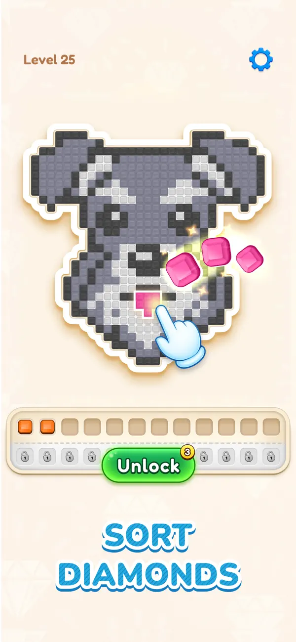 Jewel Art: Sort Puzzle