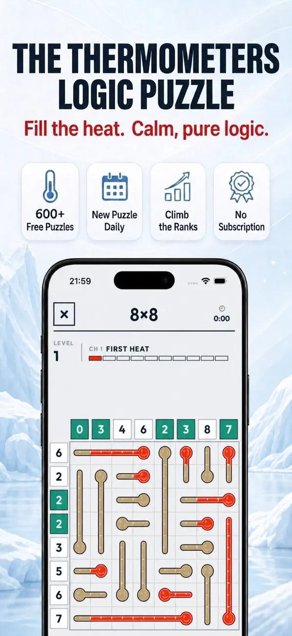 Mercuro: Thermometers Puzzle