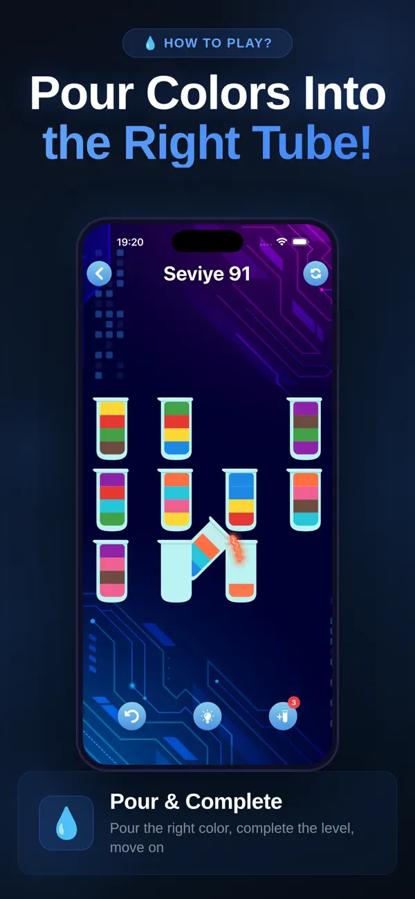 Color Sort: Liquid Puzzle