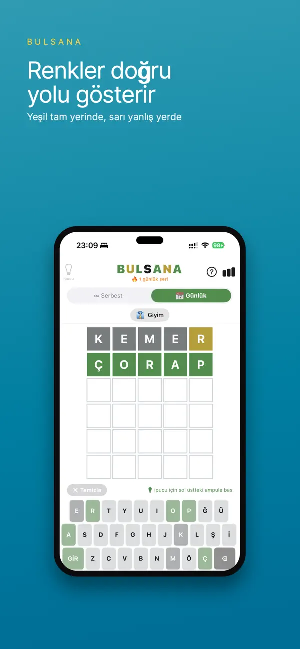 Bulsana - Kelime Tahmin Oyunu