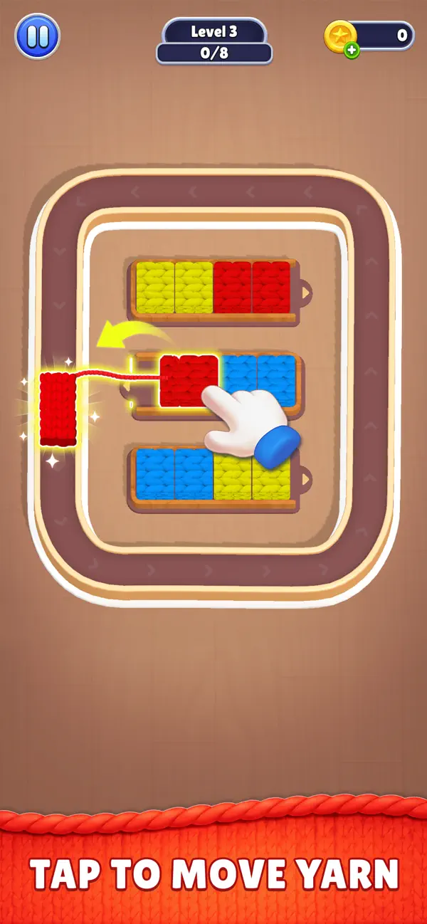 Yarnie Go: Loop Sort