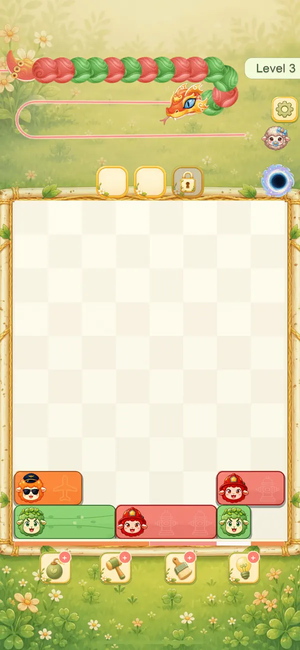 SheepStack Rescue Puzzle