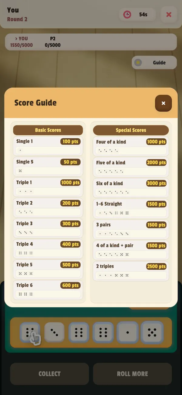 Farkle Dice: Online