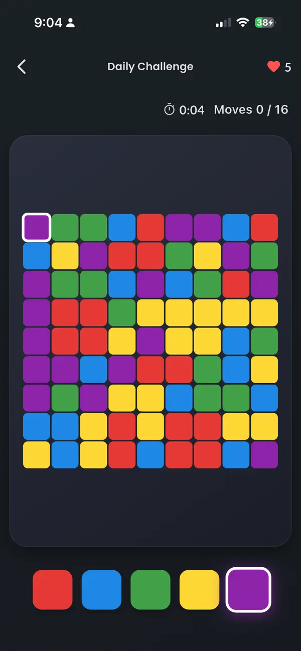 Color Flood: Puzzle Game
