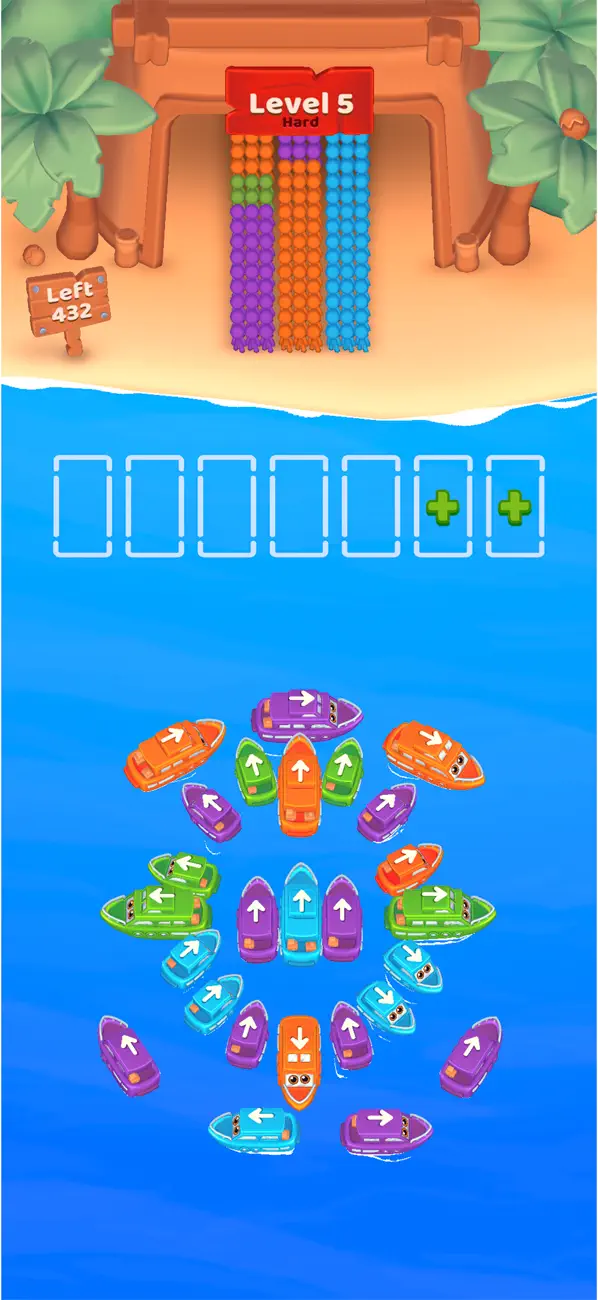 Ship Out: Boat Sort Puzzle