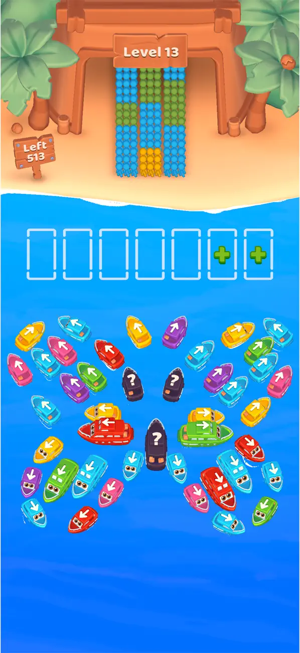 Ship Out: Boat Sort Puzzle