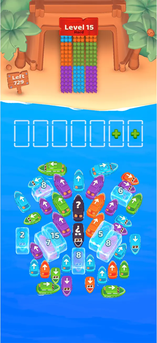 Ship Out: Boat Sort Puzzle