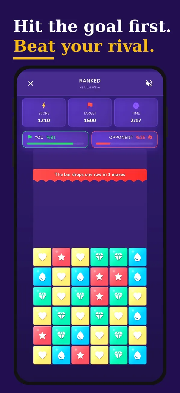 Match Cubes Battle: PvP Puzzle