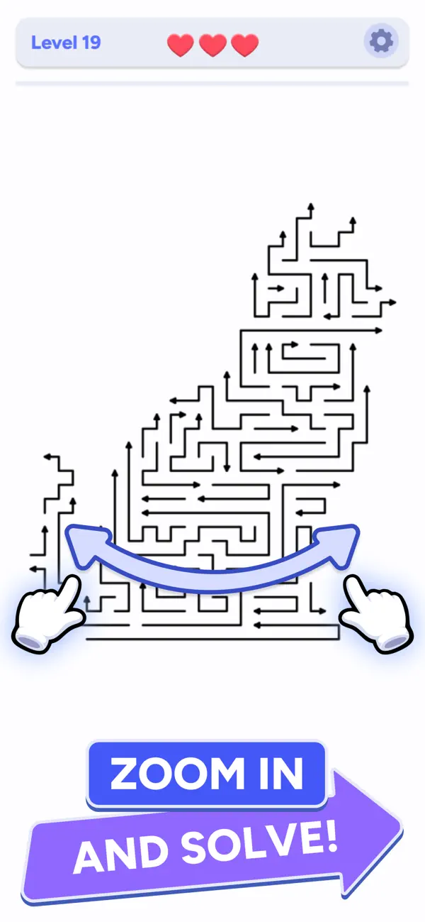 Arrow Maze: Tap Away Puzzle