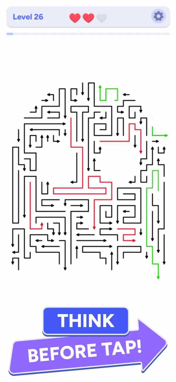Arrow Maze: Tap Away Puzzle