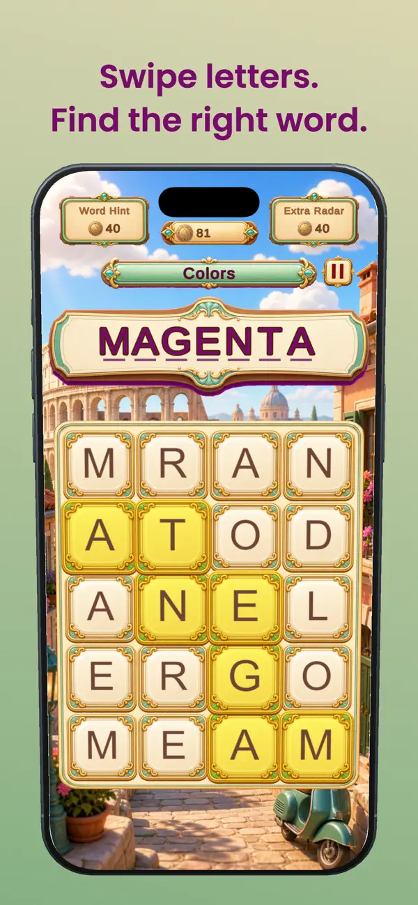 Word Cascade: Word Puzzle
