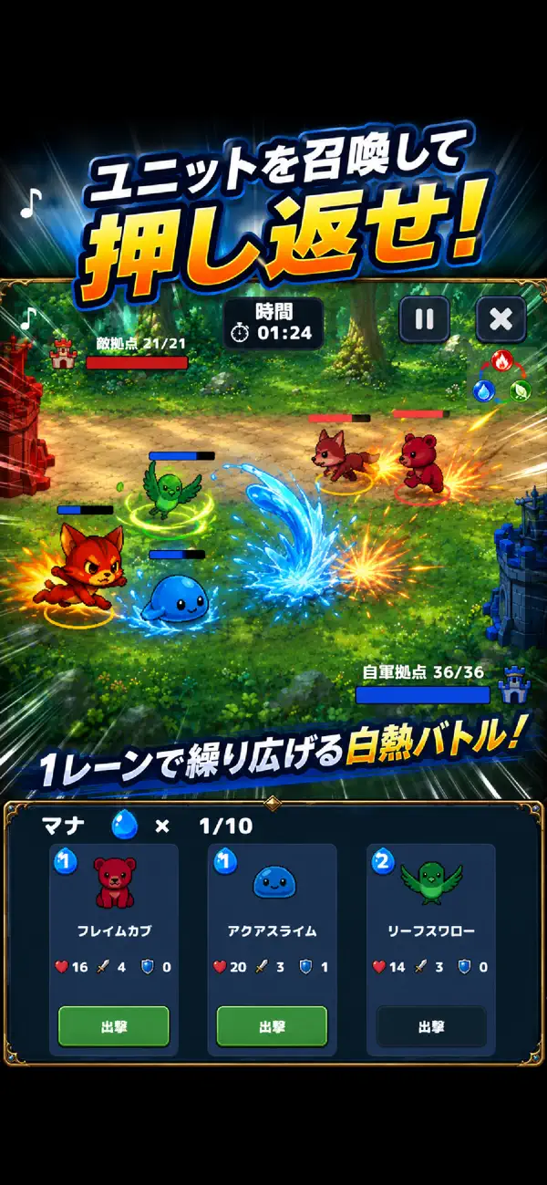 どうぶつバトルレーン