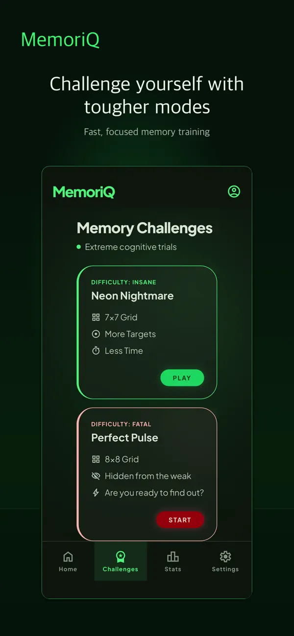 MemoriQ : Memory Training
