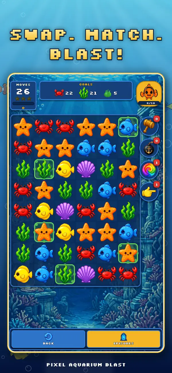 Pixel Aquarium Blast