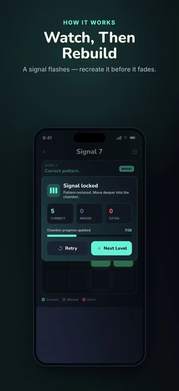 EchoGrid: Memory Puzzle