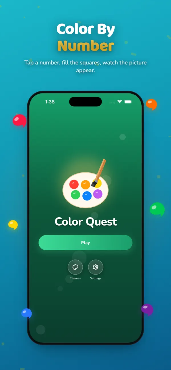 Color Quest: Pixel Coloring