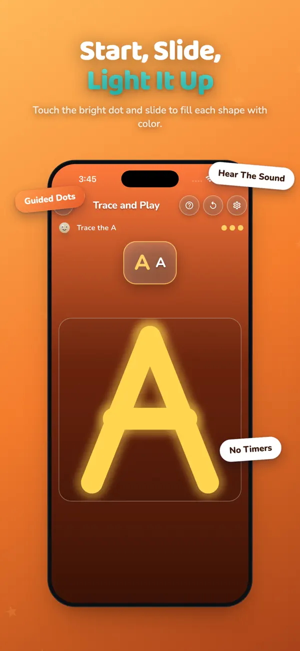 Trace and Play - Letters