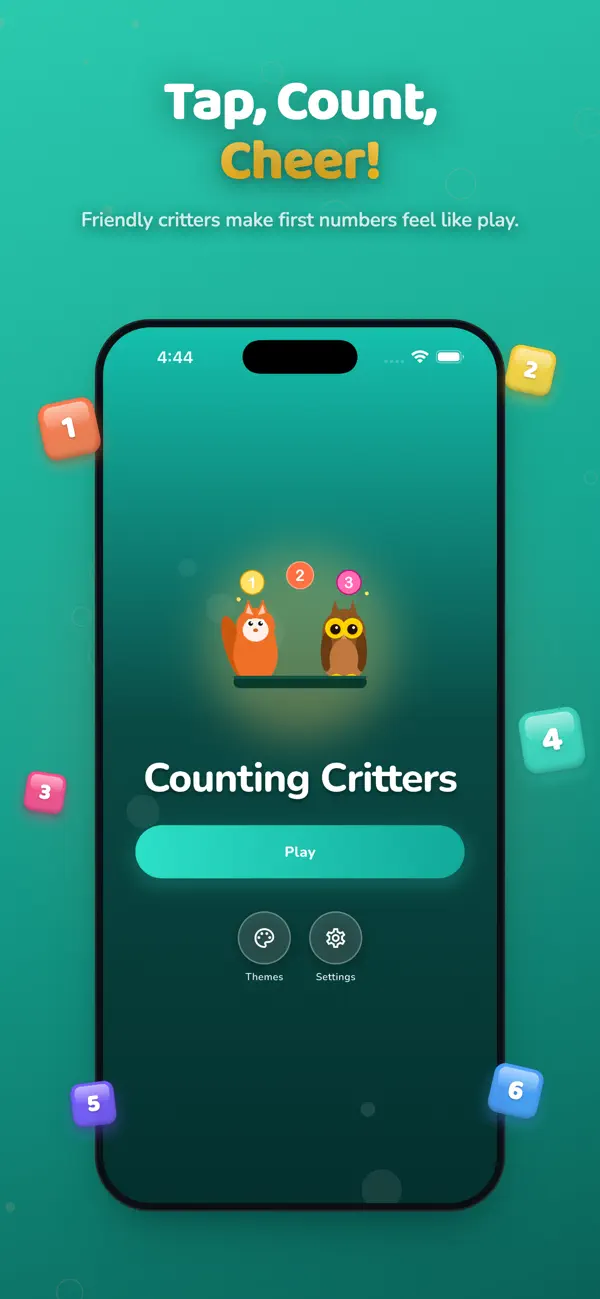 Counting Critters - Math Fun