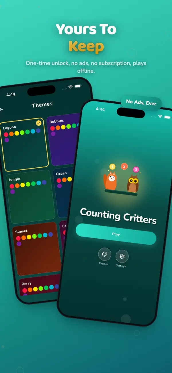 Counting Critters - Math Fun