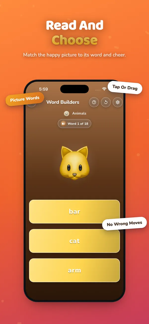 Word Builders: Spell & Read