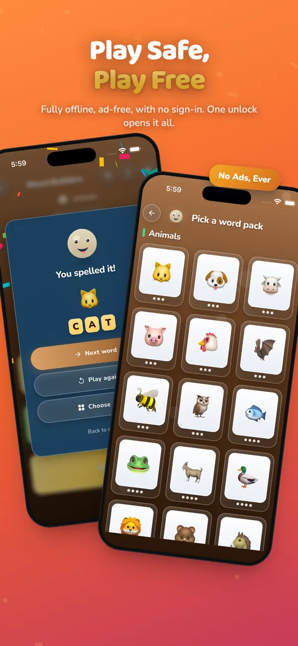 Word Builders: Spell & Read