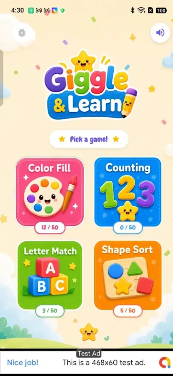 Giggle & Learn : Kids game