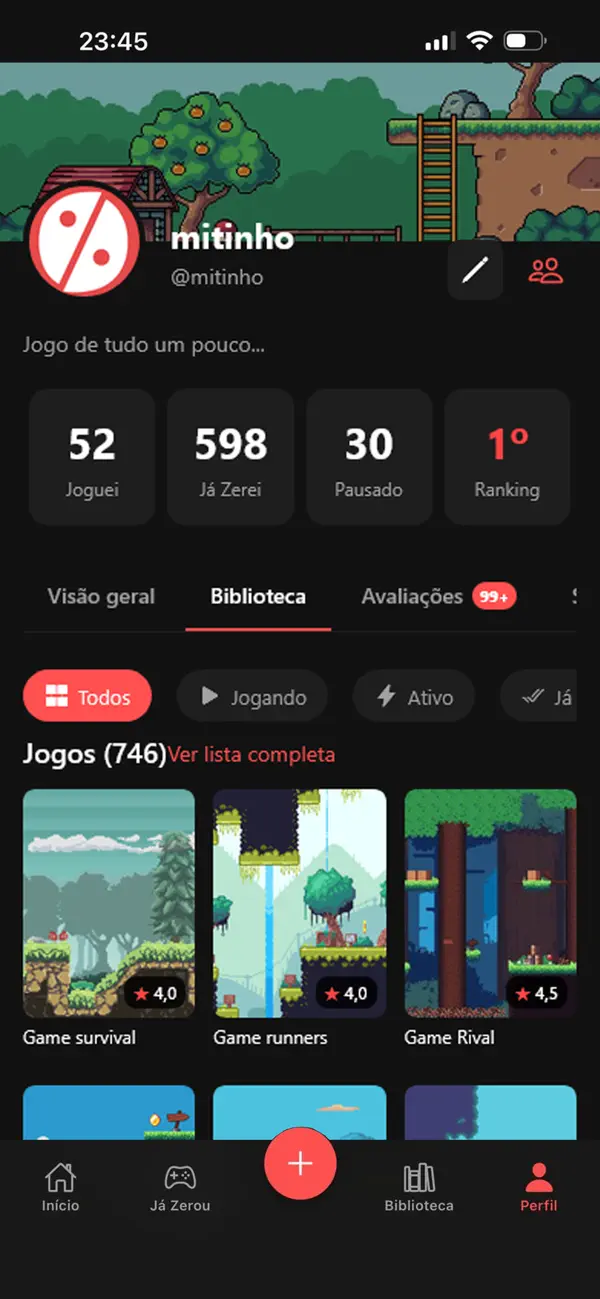 Já Zerou?