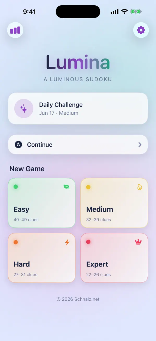 Lumina Sudoku: Color Logic